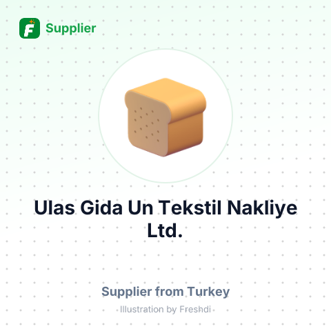 Ulas Gida Un Tekstil Nakliye Ltd. – summary card, no photo uploaded yet