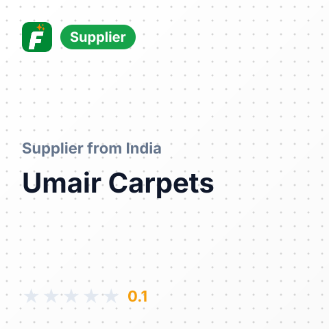 Umair Carpets  – summary card, no photo uploaded yet