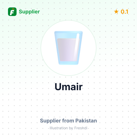 Umair  – summary card, no photo uploaded yet