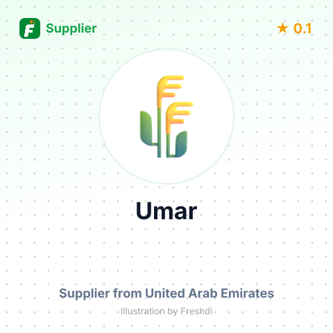 Umar  – summary card, no photo uploaded yet