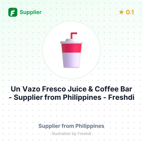 Un Vazo Fresco Juice & Coffee Bar  – summary card, no photo uploaded yet