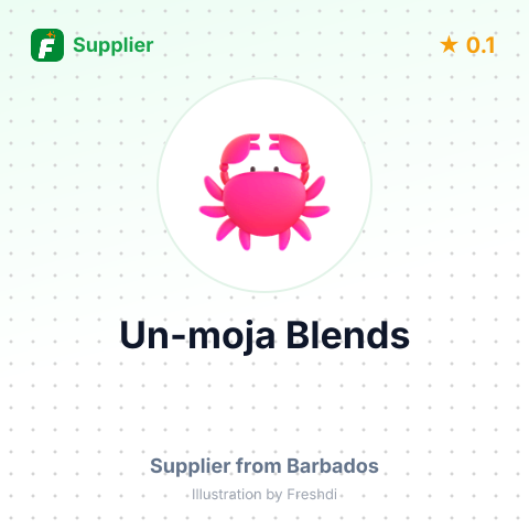 Un-moja Blends  – summary card, no photo uploaded yet