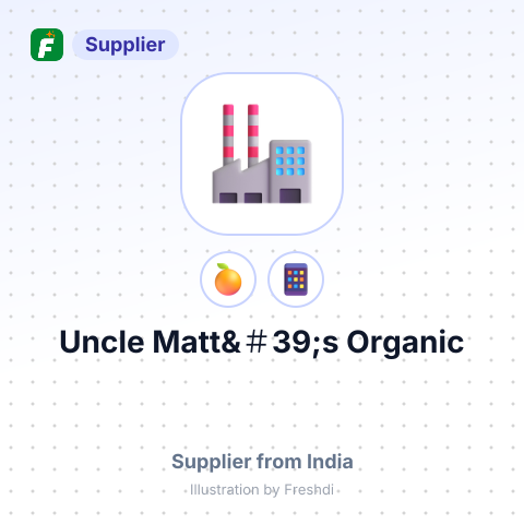 Uncle Matt&＃39;s Organic – summary card, no photo uploaded yet