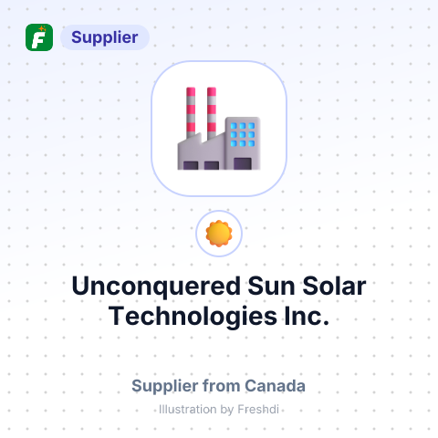 Unconquered Sun Solar Technologies Inc. – summary card, no photo uploaded yet