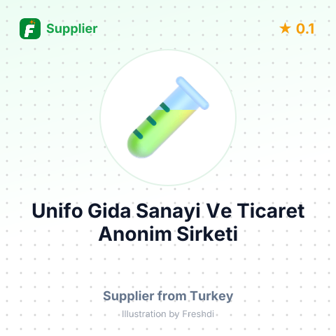 Unifo Gida Sanayi Ve Ticaret Anonim Sirketi  – summary card, no photo uploaded yet