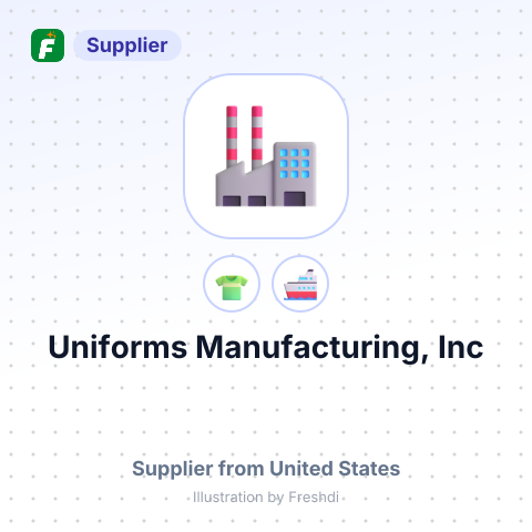 Uniforms Manufacturing, Inc – summary card, no photo uploaded yet