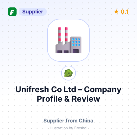Unifresh Co, Ltd – summary card, no photo uploaded yet