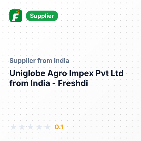 Uniglobe Agro Impex Pvt Ltd  – summary card, no photo uploaded yet
