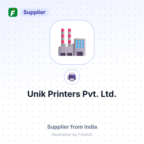 Unik Printers Pvt. Ltd. – summary card, no photo uploaded yet