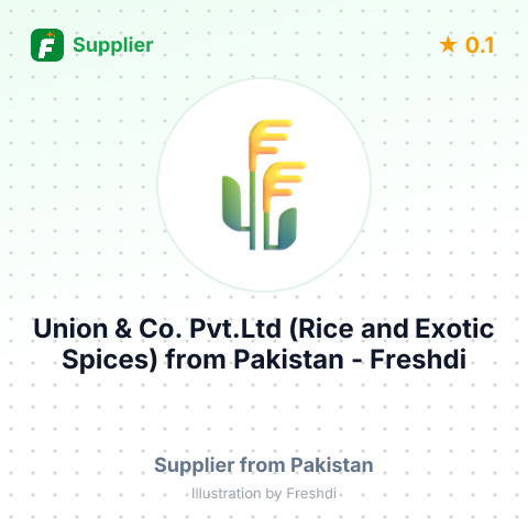 Union & Co. Pvt.Ltd (Rice and Exotic Spices)  – summary card, no photo uploaded yet