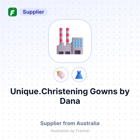 Unique.Christening Gowns by Dana – summary card, no photo uploaded yet