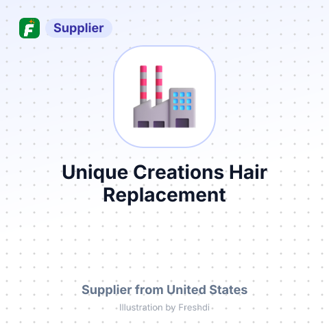 Unique Creations Hair Replacement – summary card, no photo uploaded yet