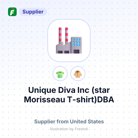 Unique Diva Inc (star Morisseau T-shirt)DBA – summary card, no photo uploaded yet