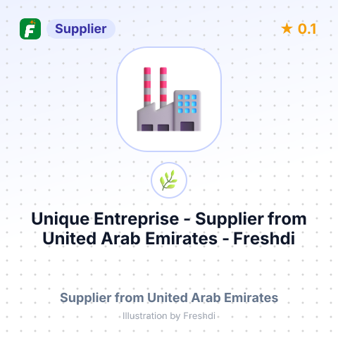 Unique Entreprise  – summary card, no photo uploaded yet