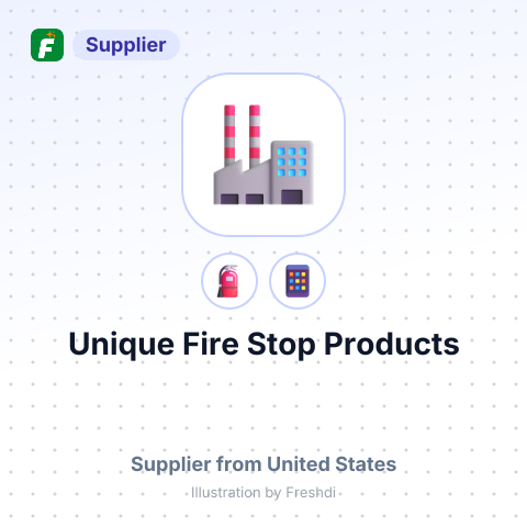 Unique Fire Stop Products – summary card, no photo uploaded yet