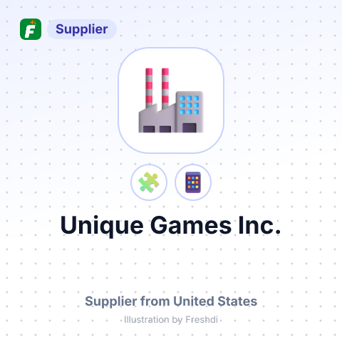 Unique Games Inc. – summary card, no photo uploaded yet