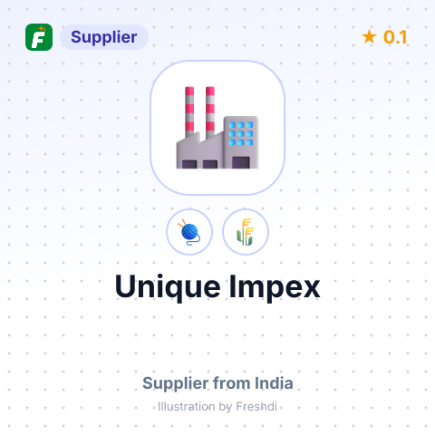 Unique Impex  – summary card, no photo uploaded yet