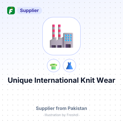 Unique International Knit Wear – summary card, no photo uploaded yet