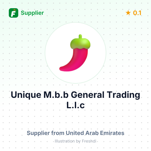Unique M.b.b General Trading L.l.c  – summary card, no photo uploaded yet