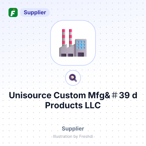 Unisource Custom Mfg&＃39;d Products, LLC – summary card, no photo uploaded yet