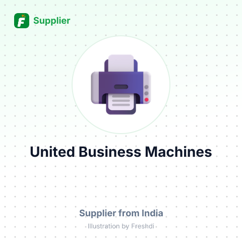 United Business Machines – summary card, no photo uploaded yet