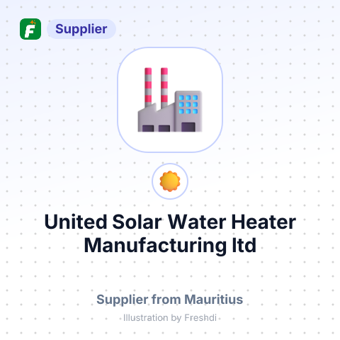 United Solar Water Heater Manufacturing ltd – summary card, no photo uploaded yet
