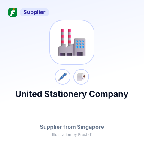 United Stationery Company – summary card, no photo uploaded yet