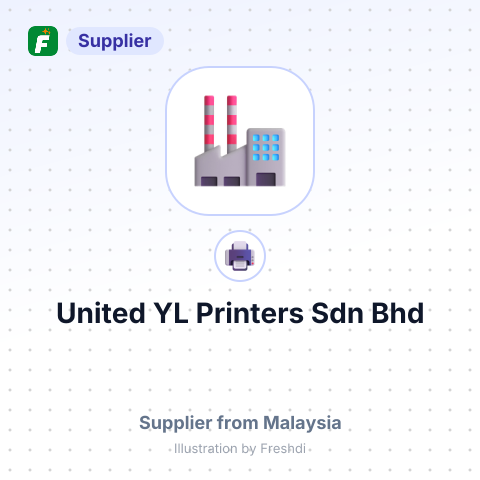 United YL Printers Sdn Bhd – summary card, no photo uploaded yet