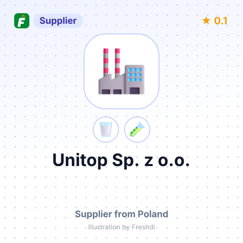 Unitop Sp. z o.o. – summary card, no photo uploaded yet