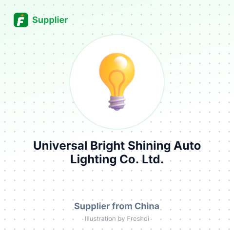 Universal Bright Shining Auto Lighting Co.,Ltd. – summary card, no photo uploaded yet