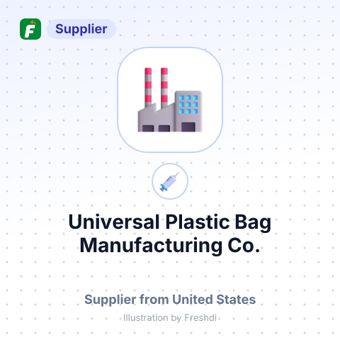 Universal Plastic Bag Manufacturing Co. – summary card, no photo uploaded yet