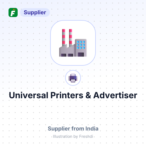 Universal Printers & Advertiser – summary card, no photo uploaded yet