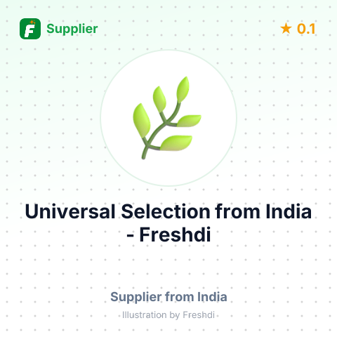 Universal Selection  – summary card, no photo uploaded yet