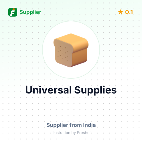 Universal Supplies  – summary card, no photo uploaded yet