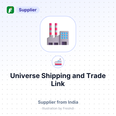 Universe Shipping and Trade Link – summary card, no photo uploaded yet