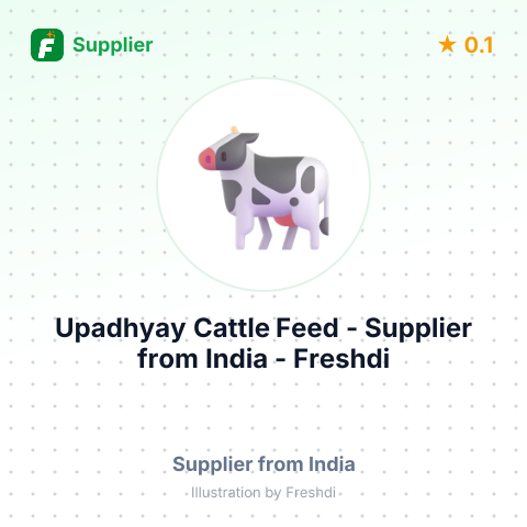 Upadhyay Cattle Feed  – summary card, no photo uploaded yet