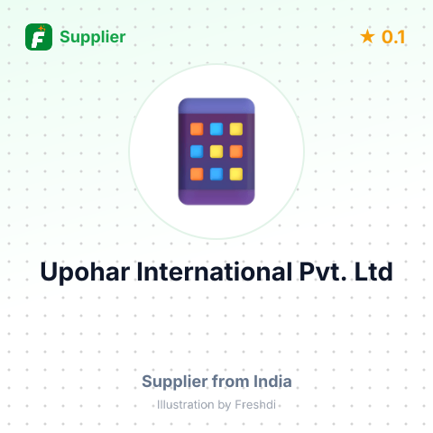 Upohar International Pvt. Ltd  – summary card, no photo uploaded yet