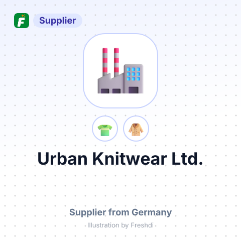 Urban Knitwear Ltd. – summary card, no photo uploaded yet