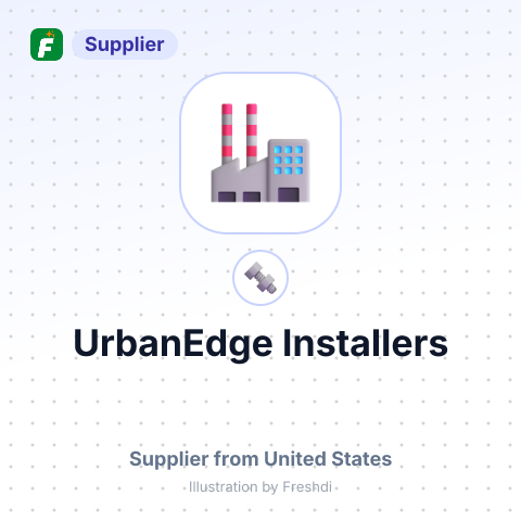 UrbanEdge Installers – summary card, no photo uploaded yet