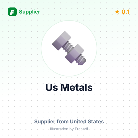 Us Metals  – summary card, no photo uploaded yet