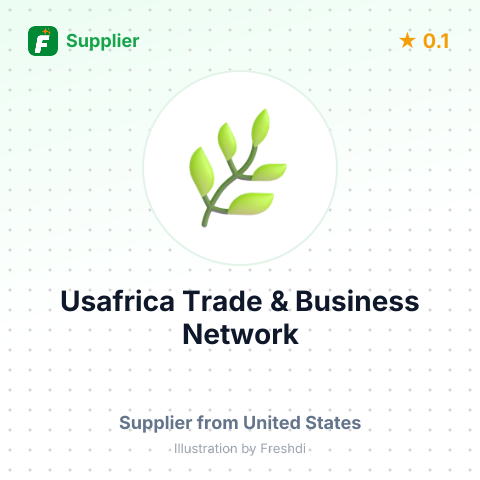 Usafrica Trade & Business Network  – summary card, no photo uploaded yet
