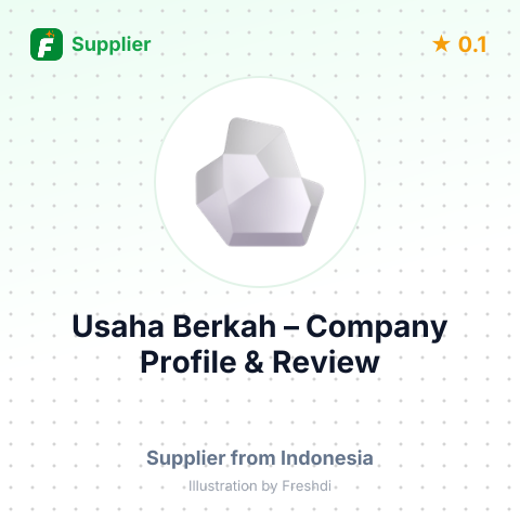 Usaha Berkah – summary card, no photo uploaded yet
