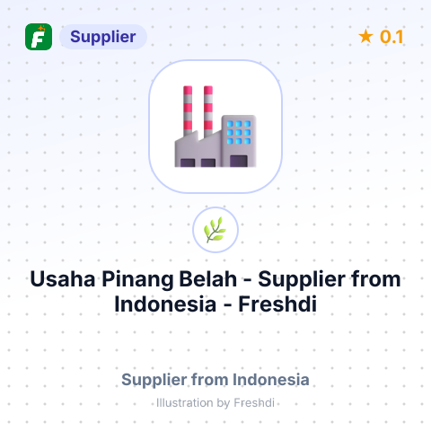Usaha Pinang Belah  – summary card, no photo uploaded yet