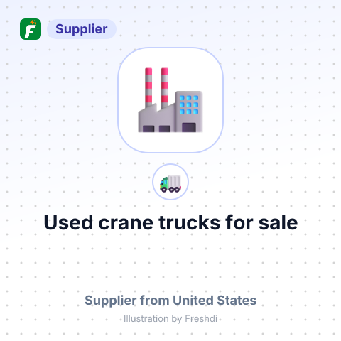 Used crane trucks for sale – summary card, no photo uploaded yet