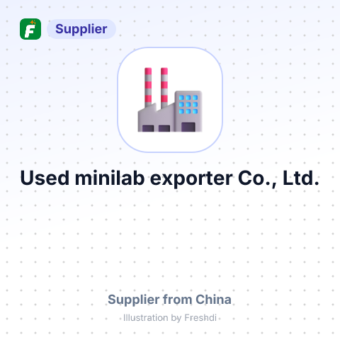 Used minilab exporter Co., Ltd. – summary card, no photo uploaded yet