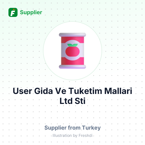 User Gida Ve Tuketim Mallari Ltd Sti – summary card, no photo uploaded yet