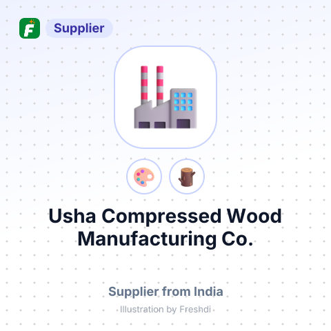 Usha Compressed Wood Manufacturing Co. – summary card, no photo uploaded yet