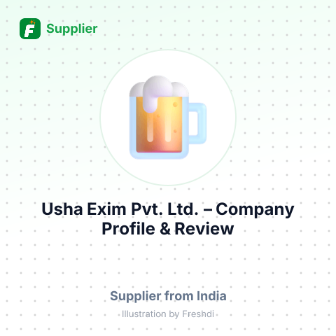 Usha Exim Pvt. Ltd. – summary card, no photo uploaded yet
