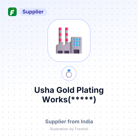 Usha Gold Plating Works(*****) – summary card, no photo uploaded yet