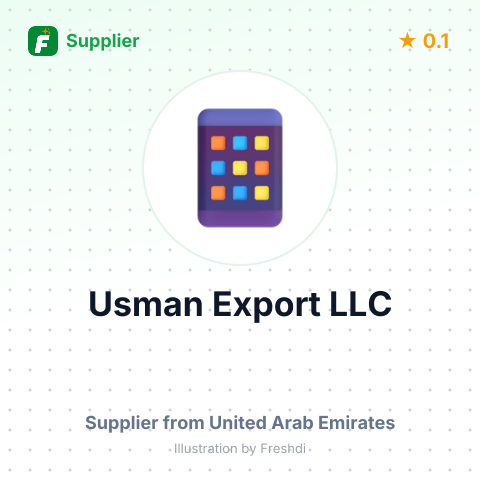 Usman Export LLC  – summary card, no photo uploaded yet